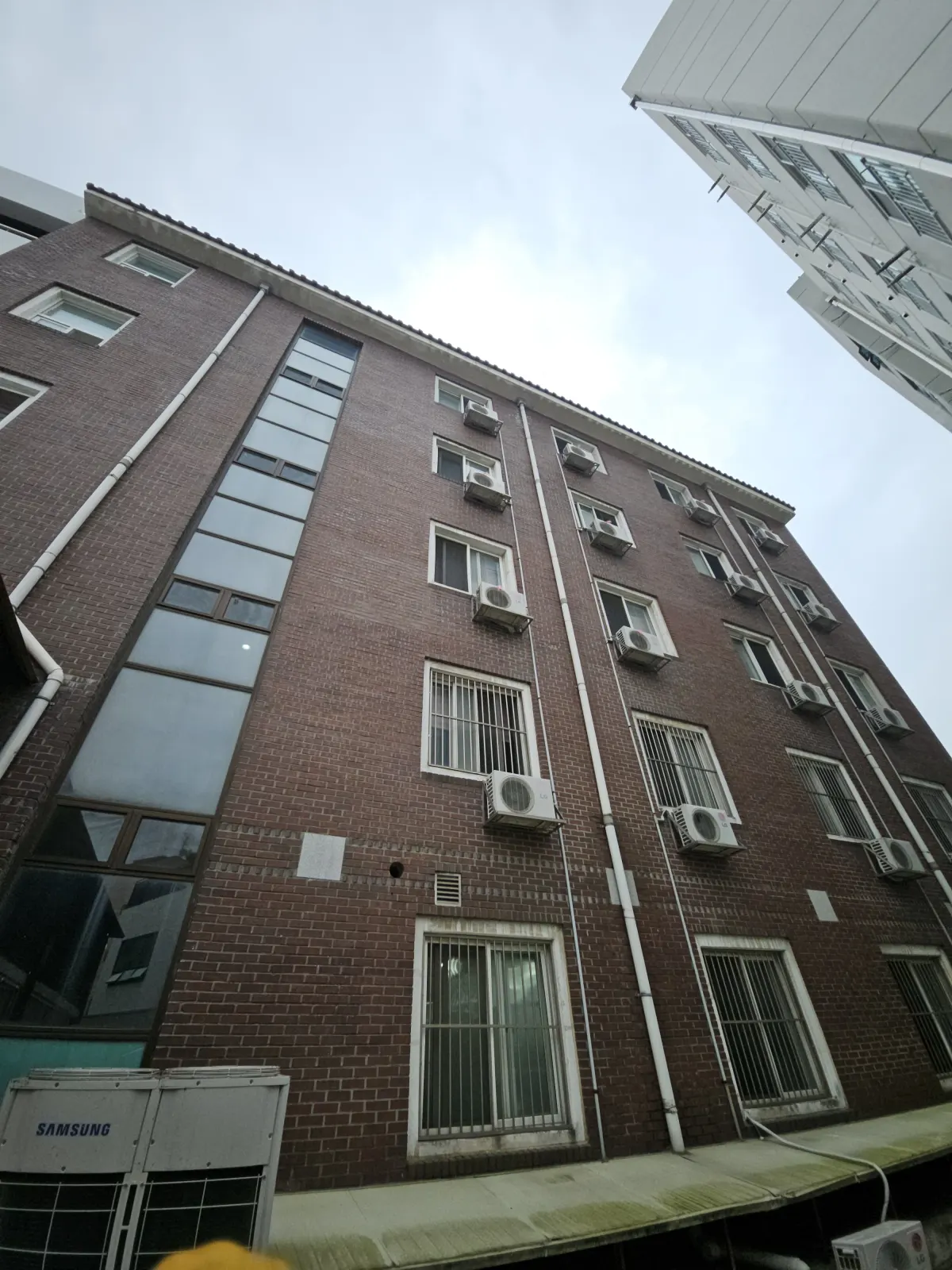 단독주택 옥상 우수관 라인 교체 — 비포 사진 (시공 전)